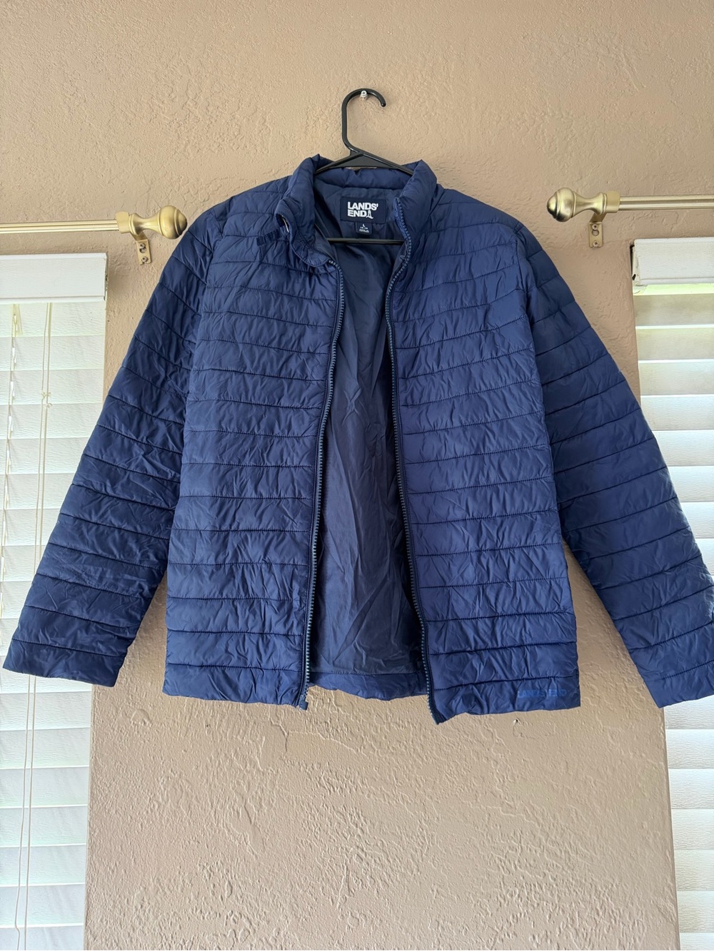 Lands End puffer jacket